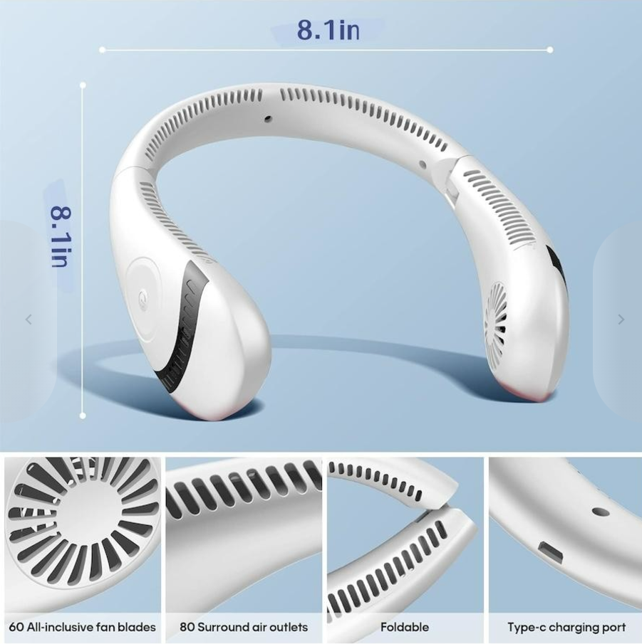 Portable Neck Fan